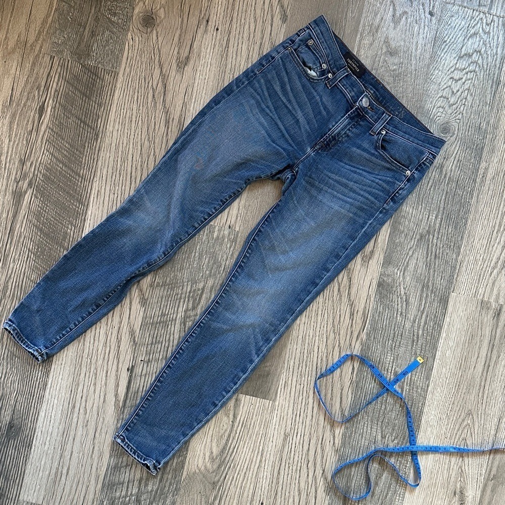J. Crew Toothpick Blue Jeans denim women's size 28